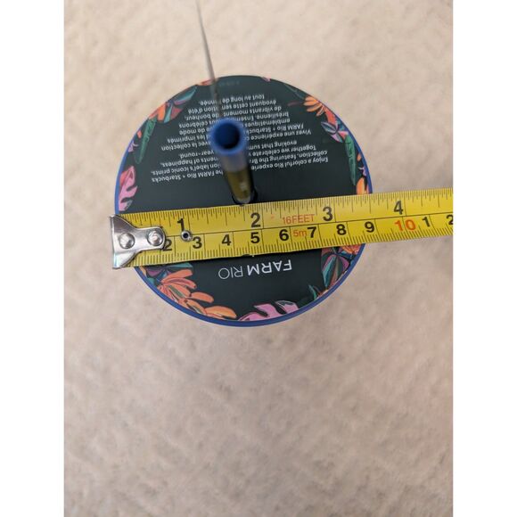 Starbucks Farm Rio Cup Blue Pink Banana Cold Metal 2025 24oz Limited Edition - Picture 6 of 7